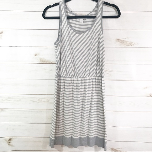 Ann Taylor Dresses & Skirts - Ann Taylor LOFT Tank Dress Petite M Stripe Med